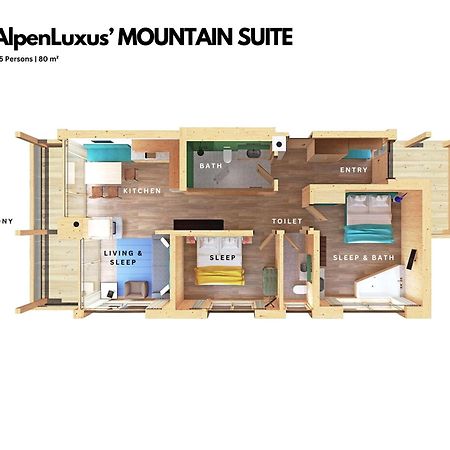 Sportlodge' Mountain Suite - Natural Pool, Whirlpool & Sauna By Alpenluxus Appartements Kleinboden ภายนอก รูปภาพ